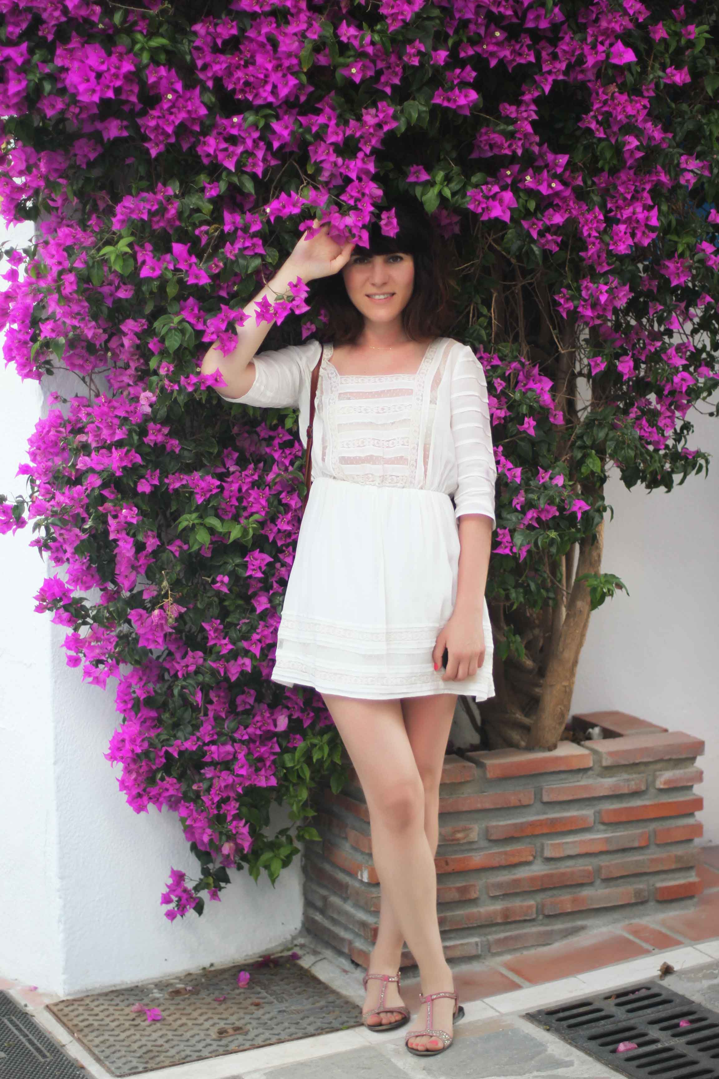 Little white summer dress