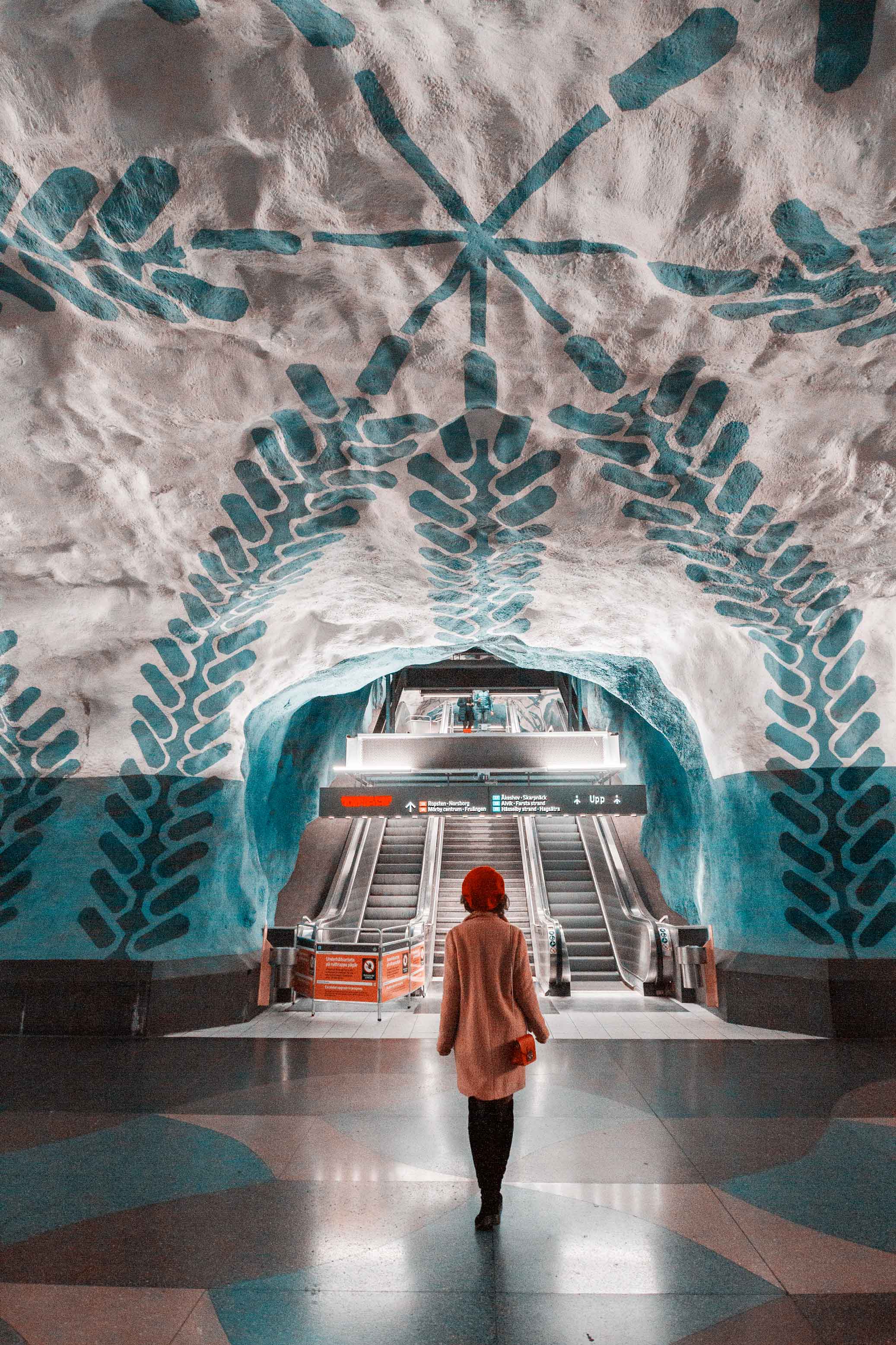 4 days in Stockholm: subway art metro and more