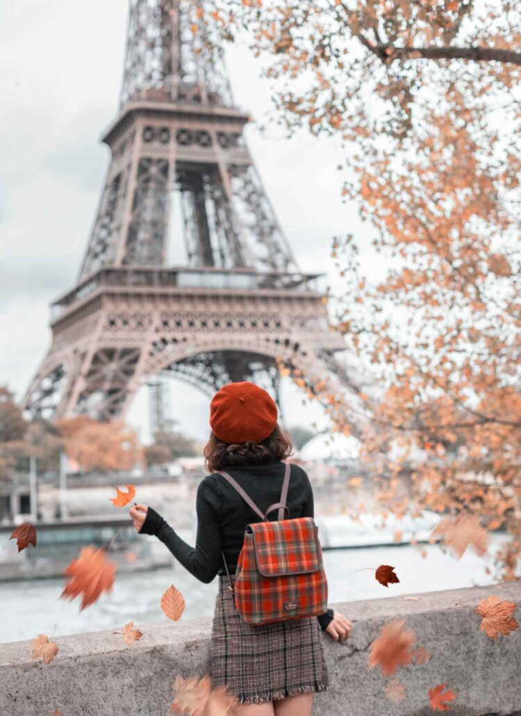 3 Days in Paris itinerary with the best spots to see Fall foliage