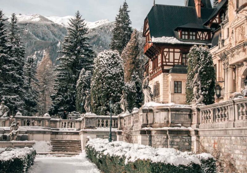 The place where the action in the Netflix original movie "A Christmas Prince" took place. The castle of Aldovia is real and it is the one place you can't miss in Romania.