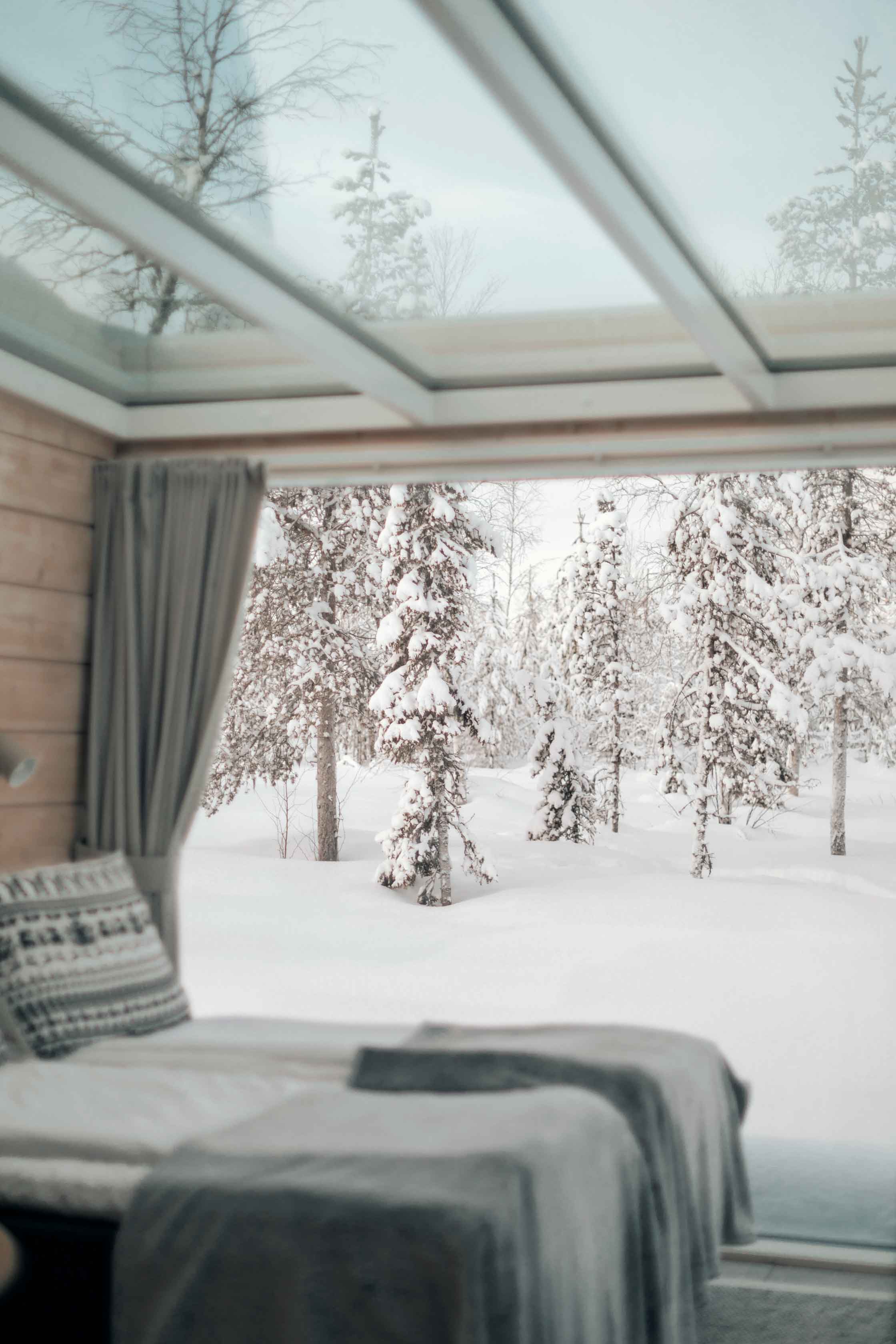 Sky view cabin in Finland: a magic stay at Northern Lights Ranch