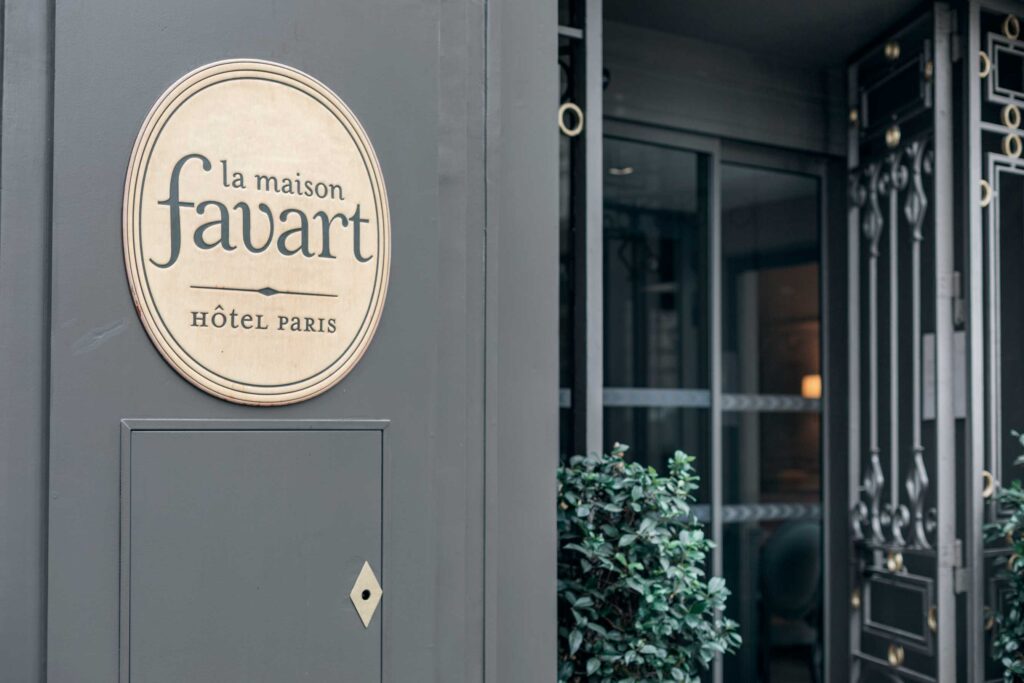 A stay at La Maison Favart, a chic boutique hotel in the center of Paris