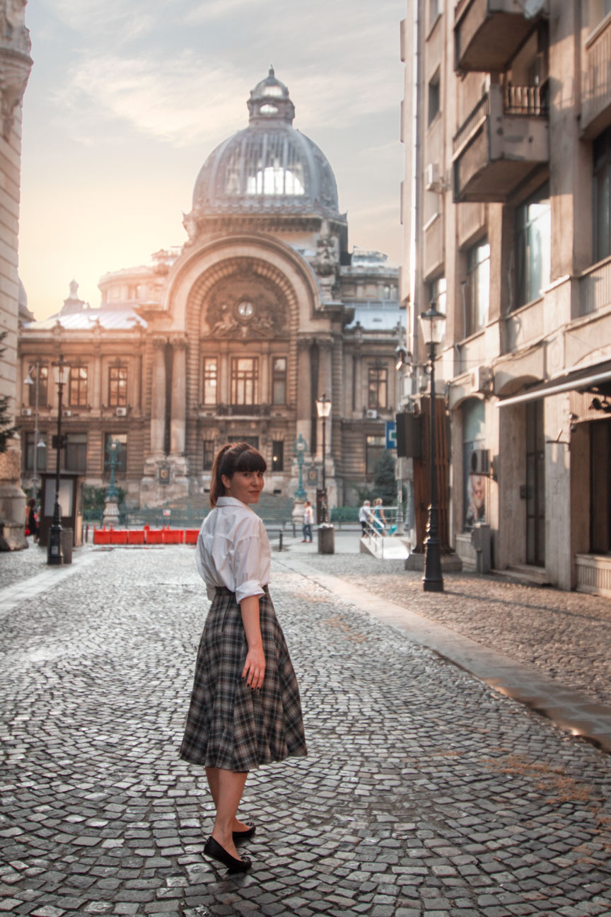 Old Town Bucharest Romania