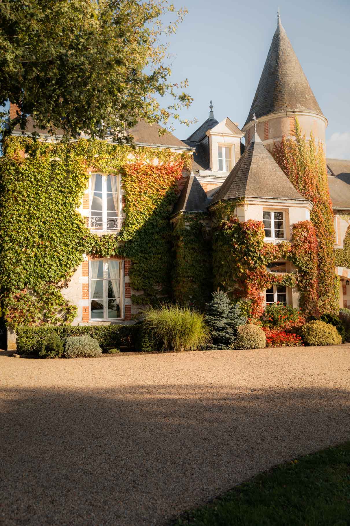 Domaine Les Hauts De Loire, Loire Valley during fall